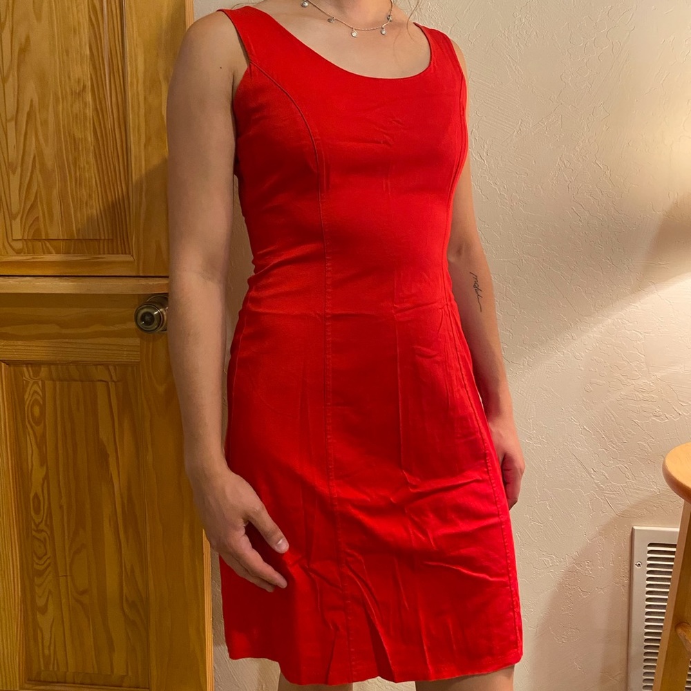 Red Dress - Made in Italy - 4